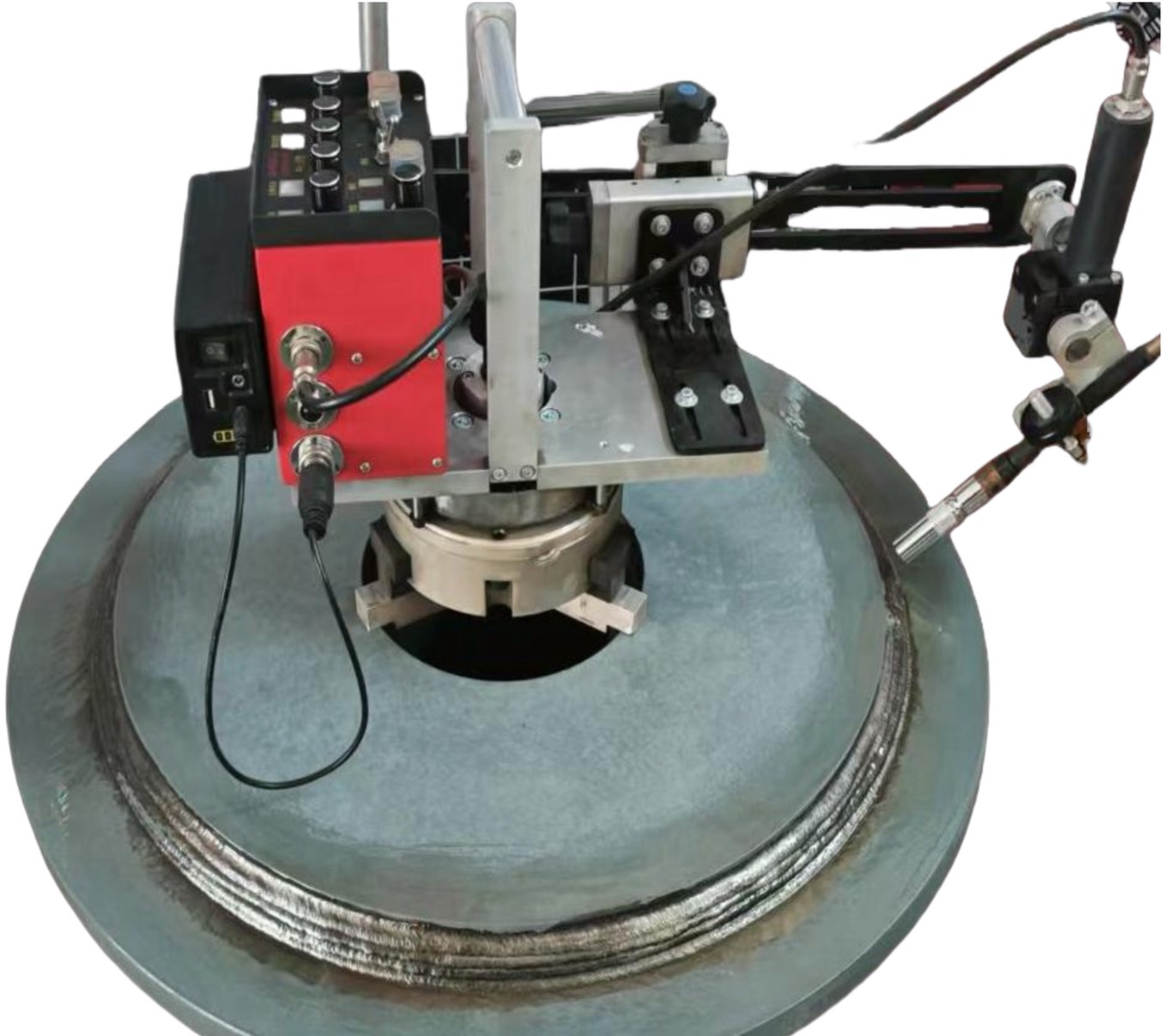 Flat Flange Angle Welding Machine